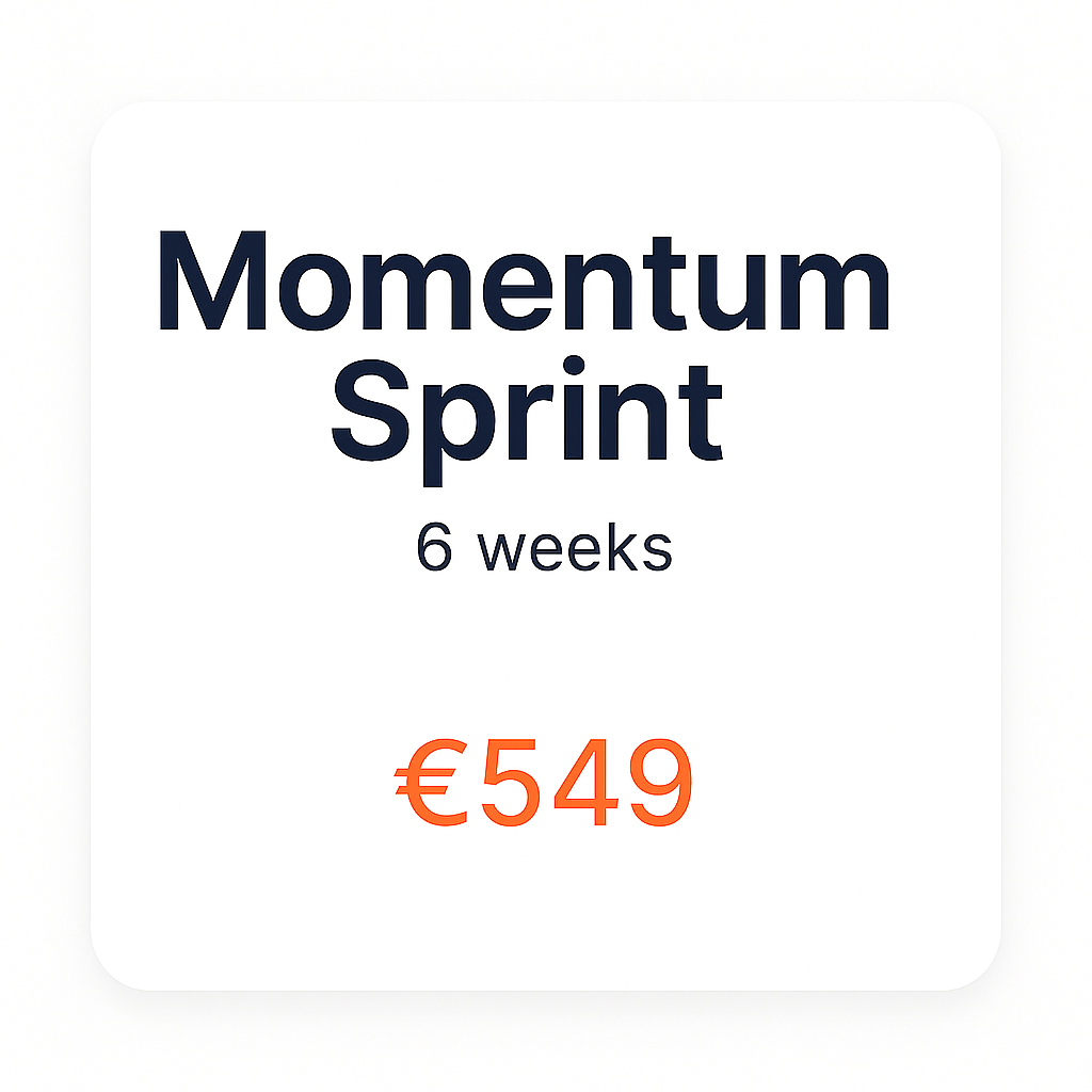 Momentum Sprint (6 weeks)