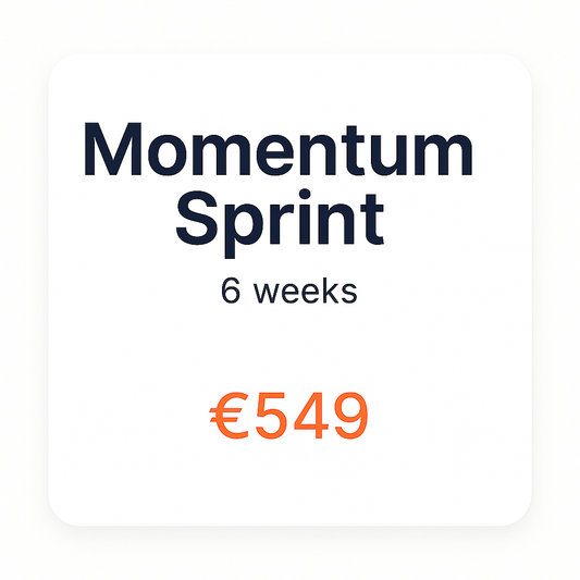 Momentum Sprint (6 weeks)