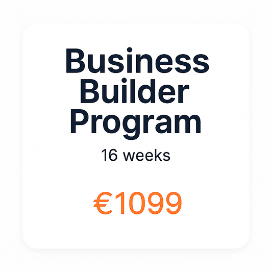 Business Builder Program (16 weeks)